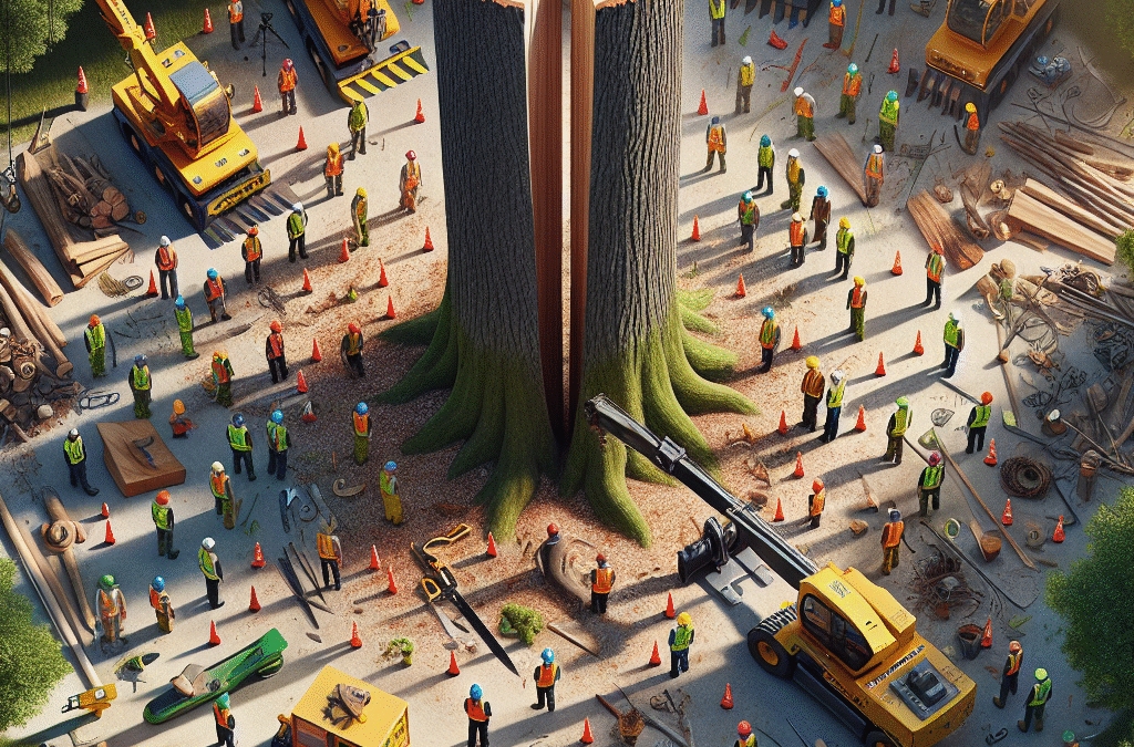 Large Tree Removal: Safety Protocols and Procedures